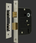Gridlock Stainless Steel 3 Lever Sash Lock (with keys)